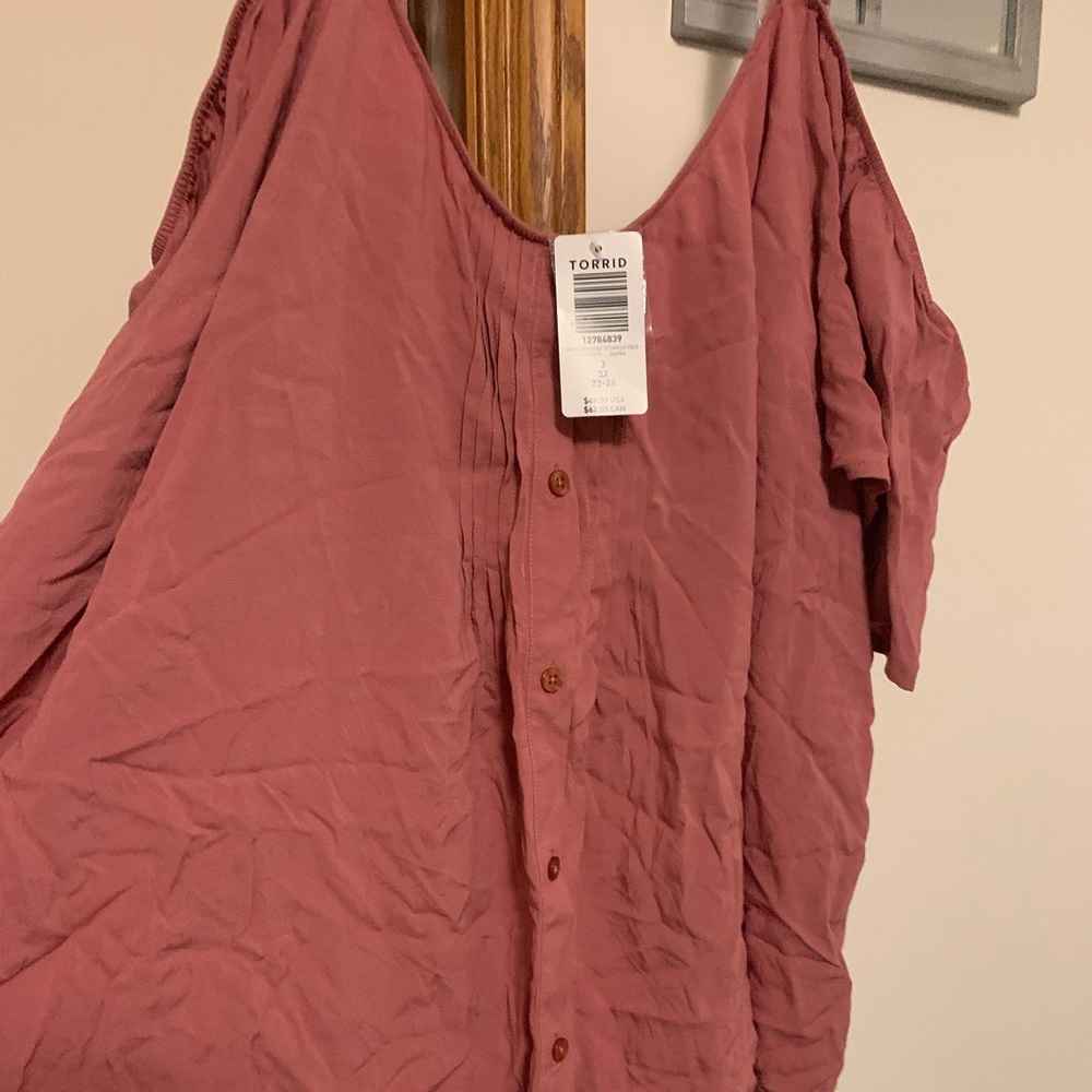 Torrid spaghetti strap off shoulder.